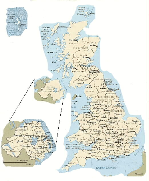 UK Map.